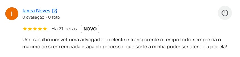 Avaliação de Ianca Neves